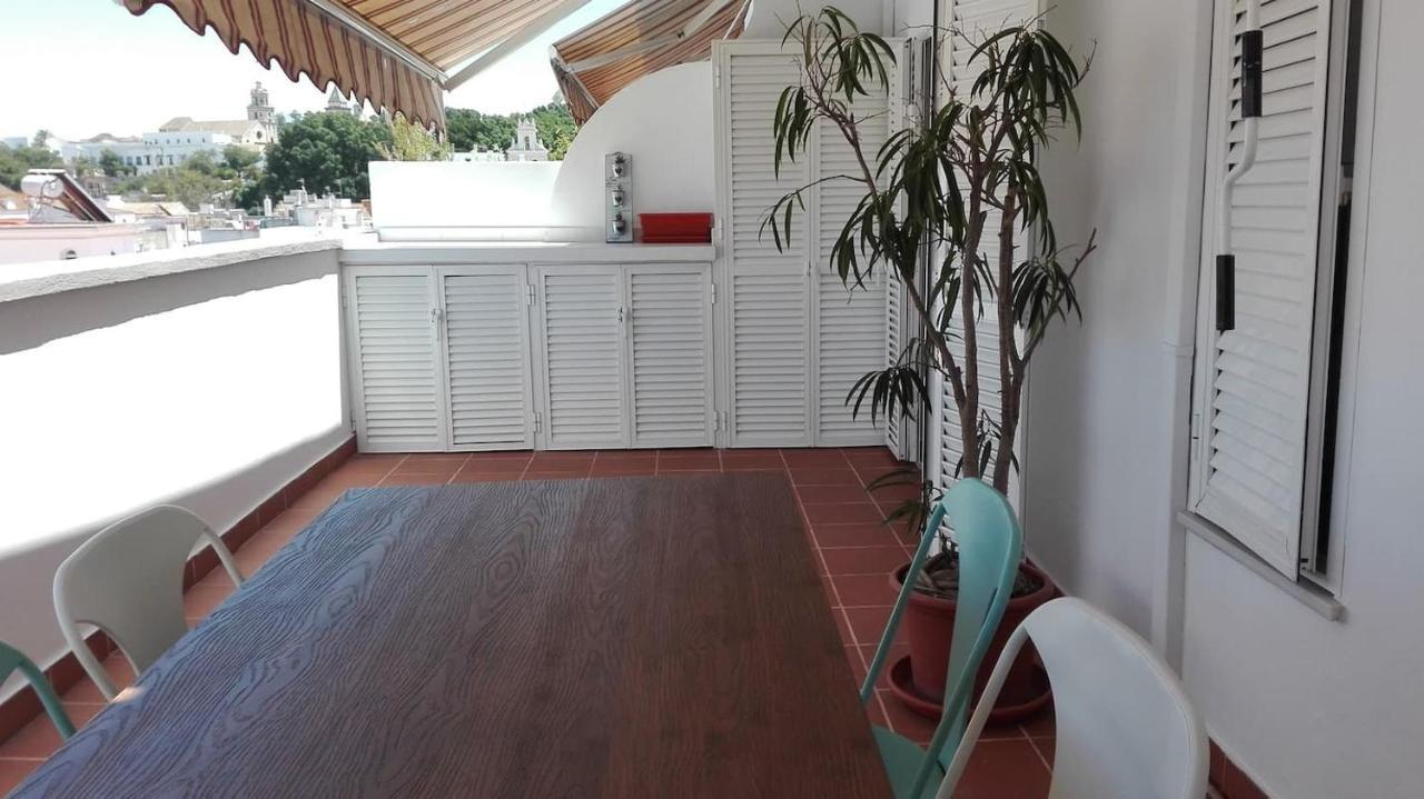 Atico Con Terraza En Centro-Playa Apartment Sanlucar de Barrameda Ngoại thất bức ảnh
